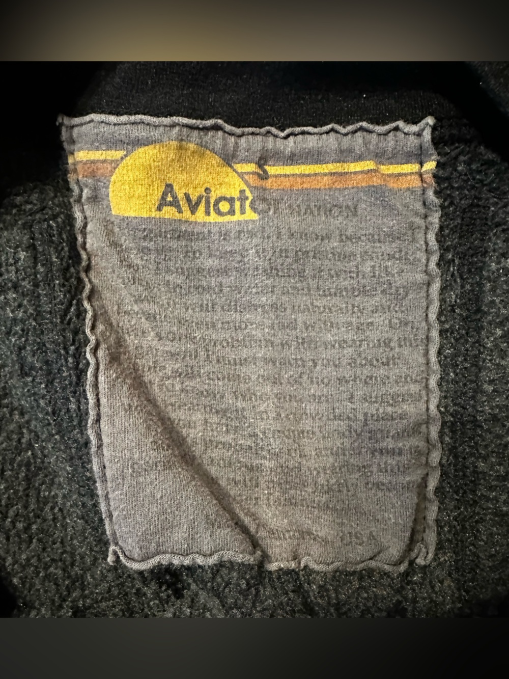 Rare Aviator Nation Black & Charcoal Colorblock Joggers Set - Picture 10 of 11